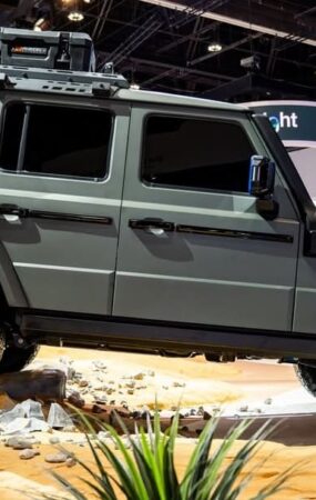 Dubai-made Theeb X01 resembles Mercedes G-Wagen showcasing rugged luxury SUV design and high-performance automotive styling