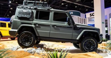 Dubai-made Theeb X01 resembles Mercedes G-Wagen showcasing rugged luxury SUV design and high-performance automotive styling