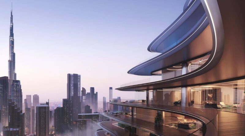 Dubai branded residences featuring luxury architecture and premium hotel-style amenities