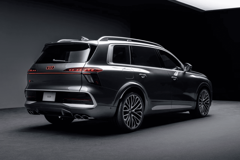 Audi Q9 and SQ9 flagship luxury SUVs showcasing premium design and advanced technology