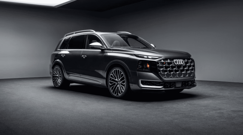 Audi Q9 and SQ9 flagship luxury SUVs showcasing premium design and advanced technology