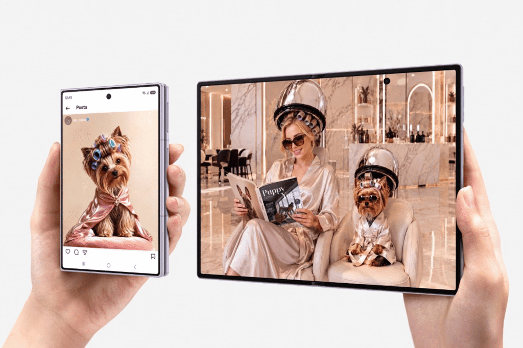 Samsung Galaxy foldable smartphones unveiled at Galaxy Unpacked 2026 with AI-powered features