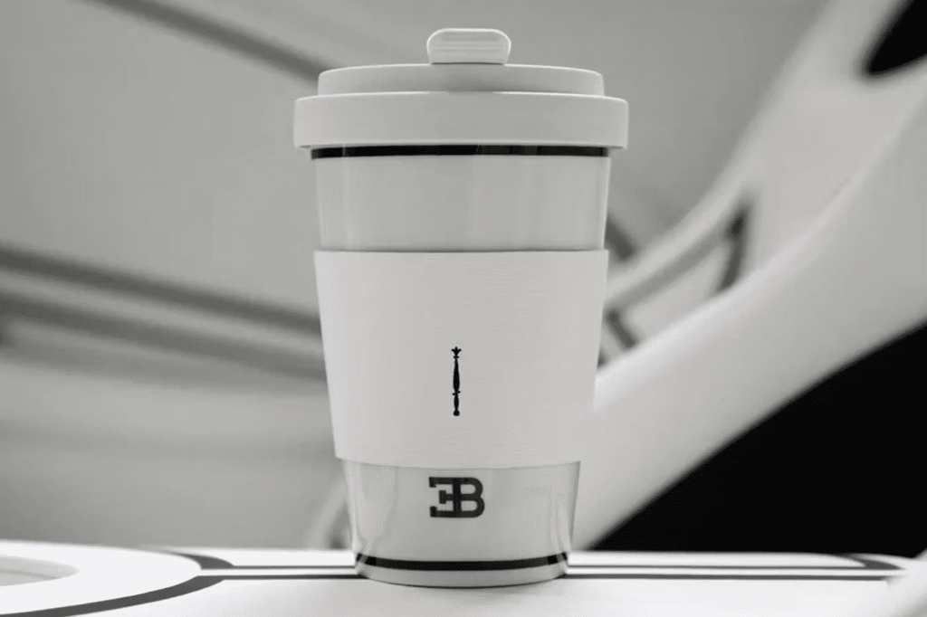 Bugatti W16 Mistral Blanc Éternel one-of-one hypercar with royal porcelain detailing
