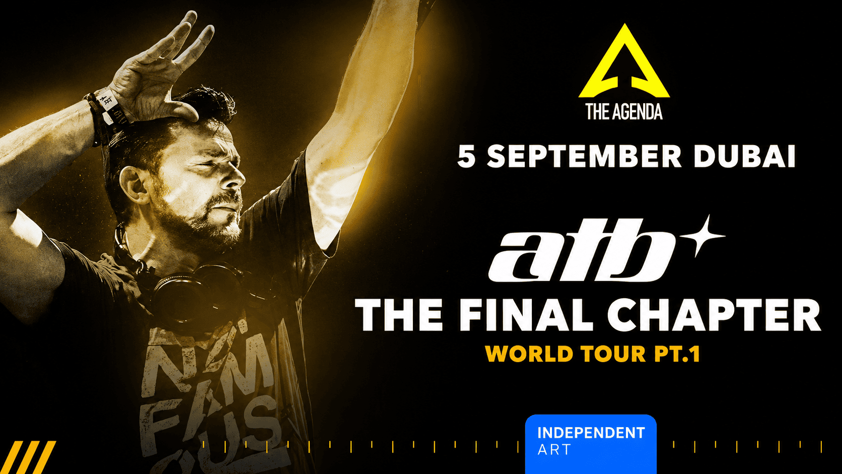 ATB performing Legends of Trance during his global electronic music tour