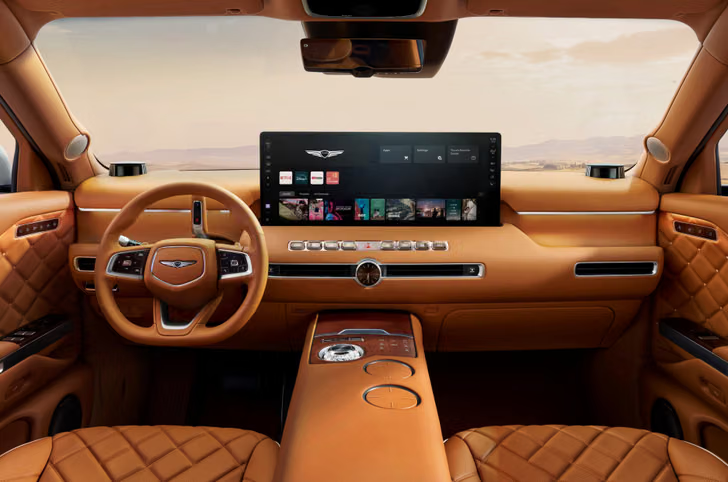 Genesis GV90 exterior and interior design