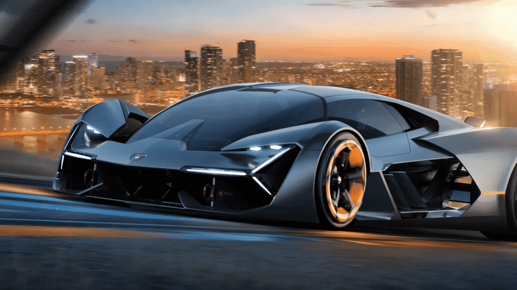 Lamborghini supercar representing the company's record H1 2026 revenue performance