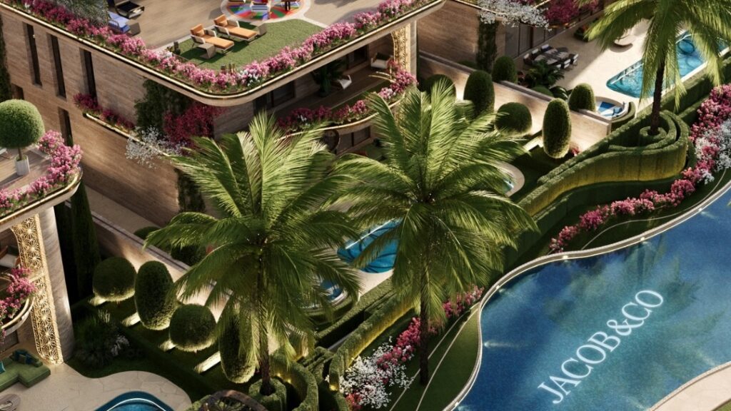 Jacob & Co. Mansions luxury branded residences in Dubai developed by AMIS Development