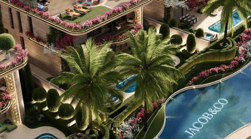 Jacob & Co. Mansions luxury branded residences in Dubai developed by AMIS Development