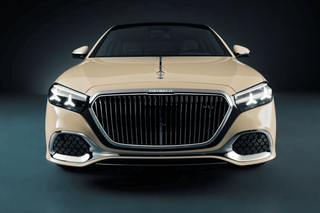 LeBron James Maybach S 680 custom luxury sedan at Pebble Beach 2026