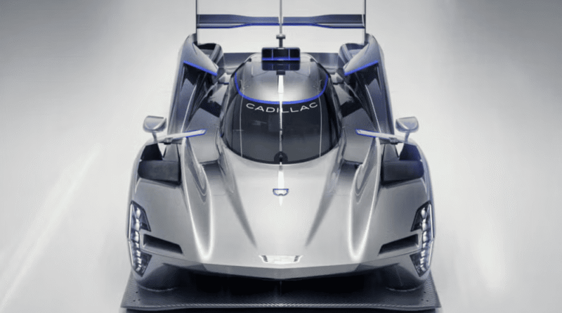 Cadillac V-One track hypercar concept at Monterey Car Week.