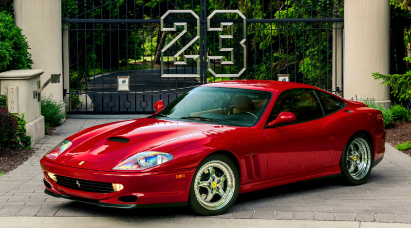 Michael Jordan Ferrari 550 Maranello