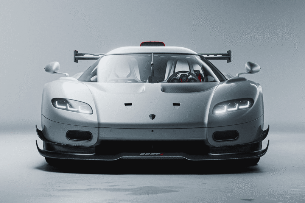 Koenigsegg CCGT1 1600 HP GT1-inspired hypercar with aggressive aerodynamic design