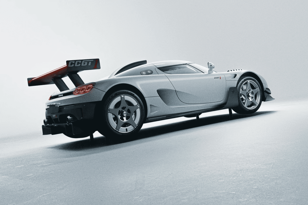 Koenigsegg CCGT1 1600 HP GT1-inspired hypercar with aggressive aerodynamic design