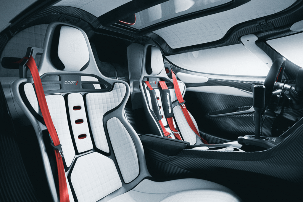 Koenigsegg CCGT1 1600 HP GT1-inspired hypercar with aggressive aerodynamic design