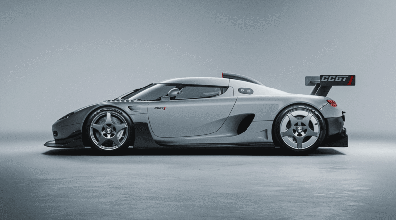 Koenigsegg CCGT1 1600 HP GT1-inspired hypercar with aggressive aerodynamic design