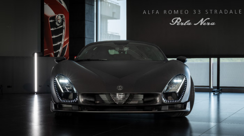 Alfa Romeo 33 Stradale Perla Nera one-of-one supercar