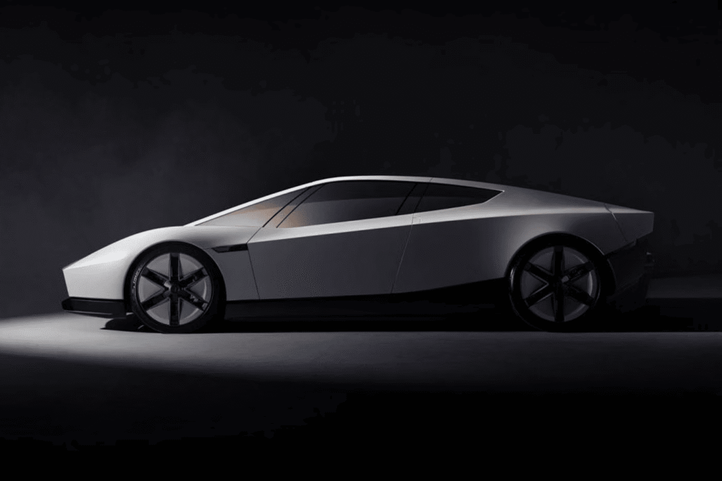 Tesla Roadster 2028 concept with SpaceX-inspired rocket propulsion
