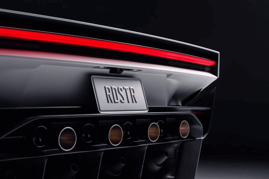 Tesla Roadster 2028 concept with SpaceX-inspired rocket propulsion