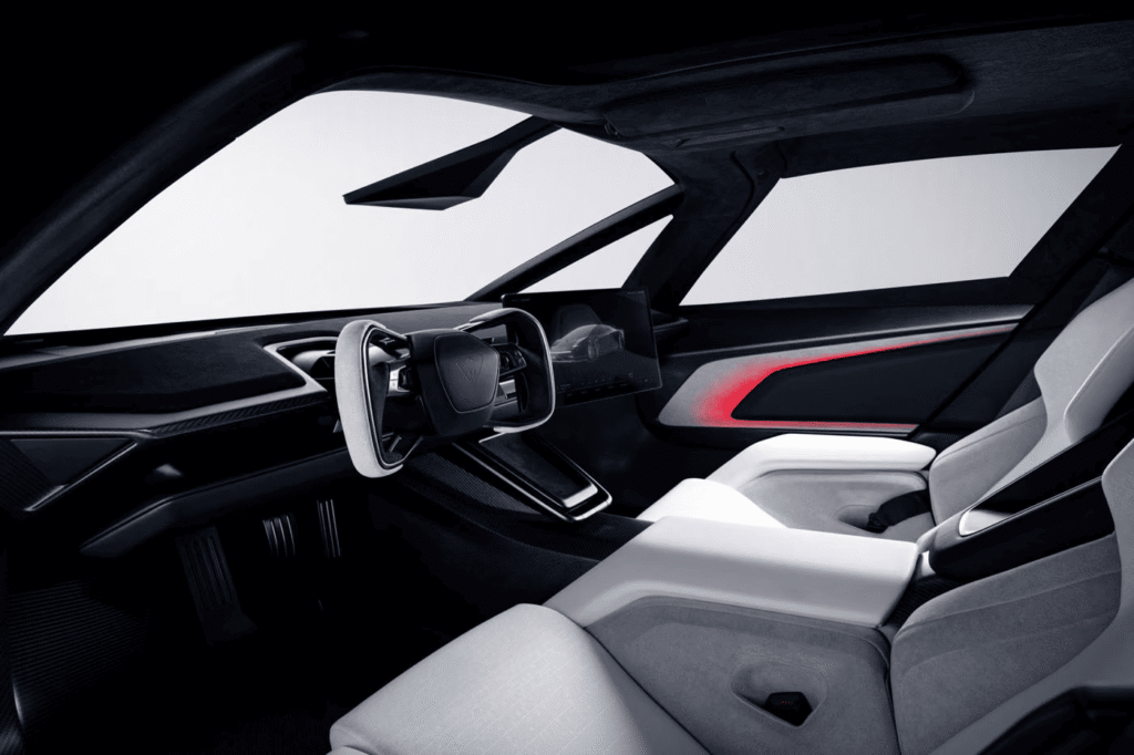Tesla Roadster 2028 concept with SpaceX-inspired rocket propulsion